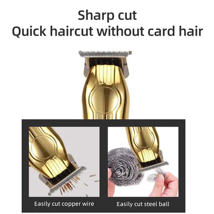Cordless Rechargeable Professional Hair Clippers for Men