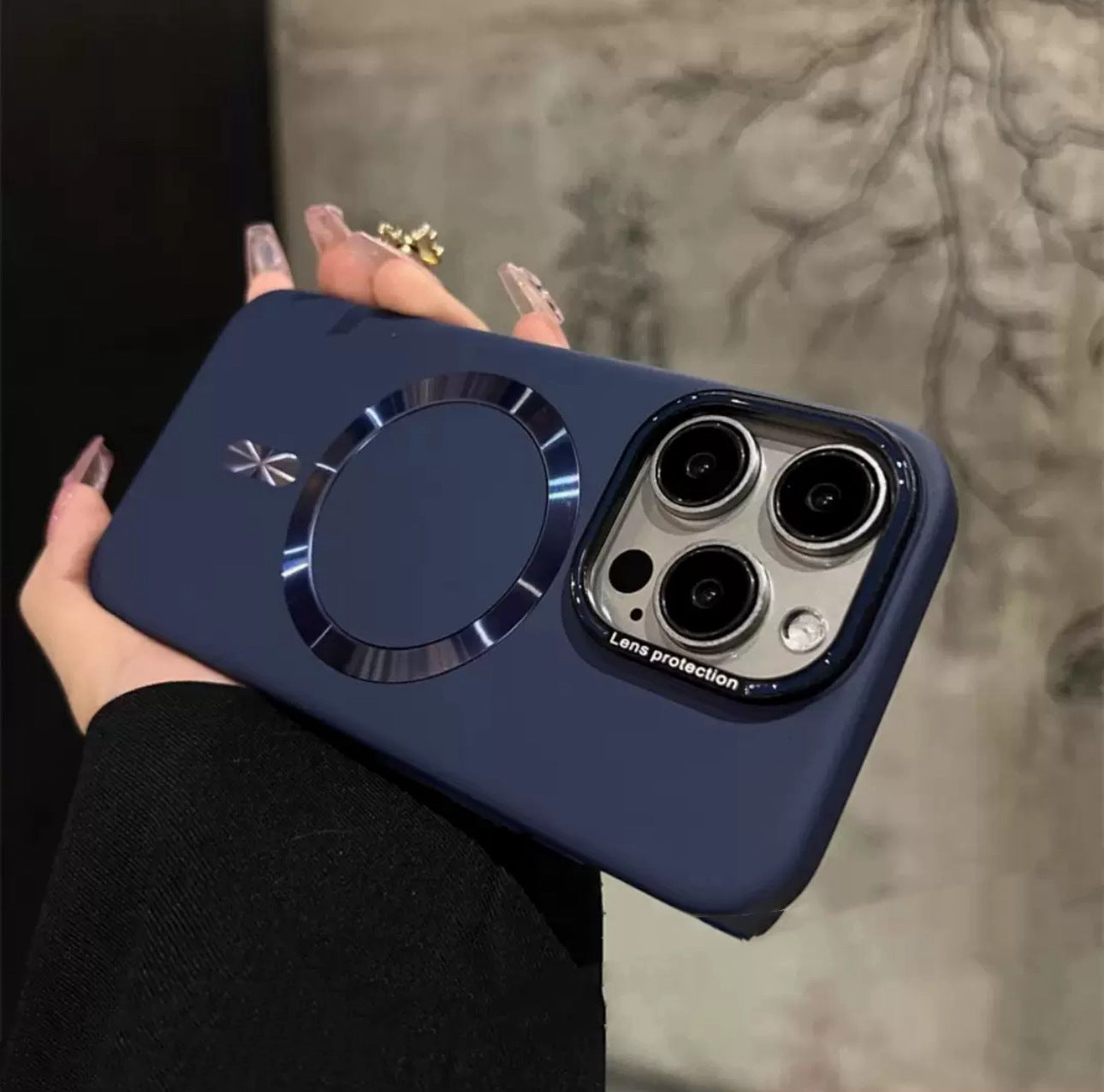 Advanced Frosted Magnetic Solid Color Phone Case