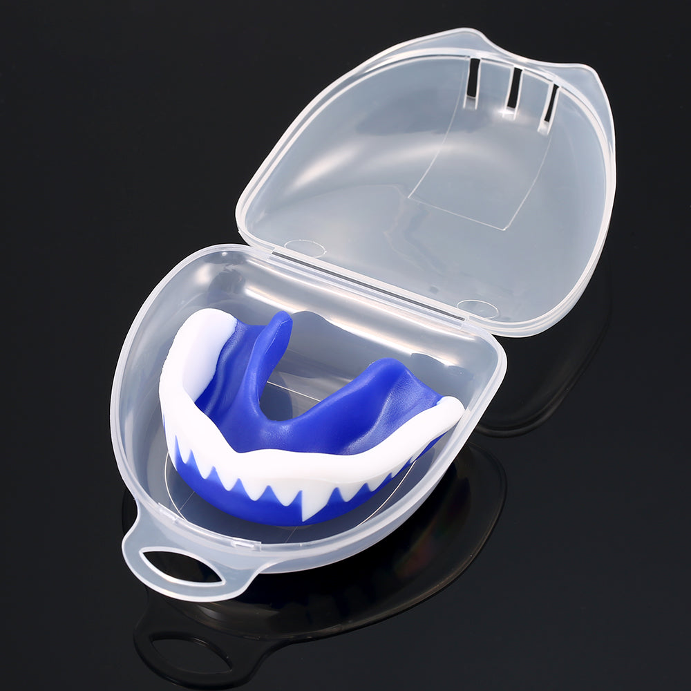 Basketball Adult Boxing Mouthguard with Case, EVA