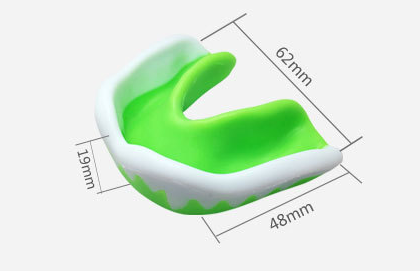 Basketball Adult Boxing Mouthguard with Case, EVA