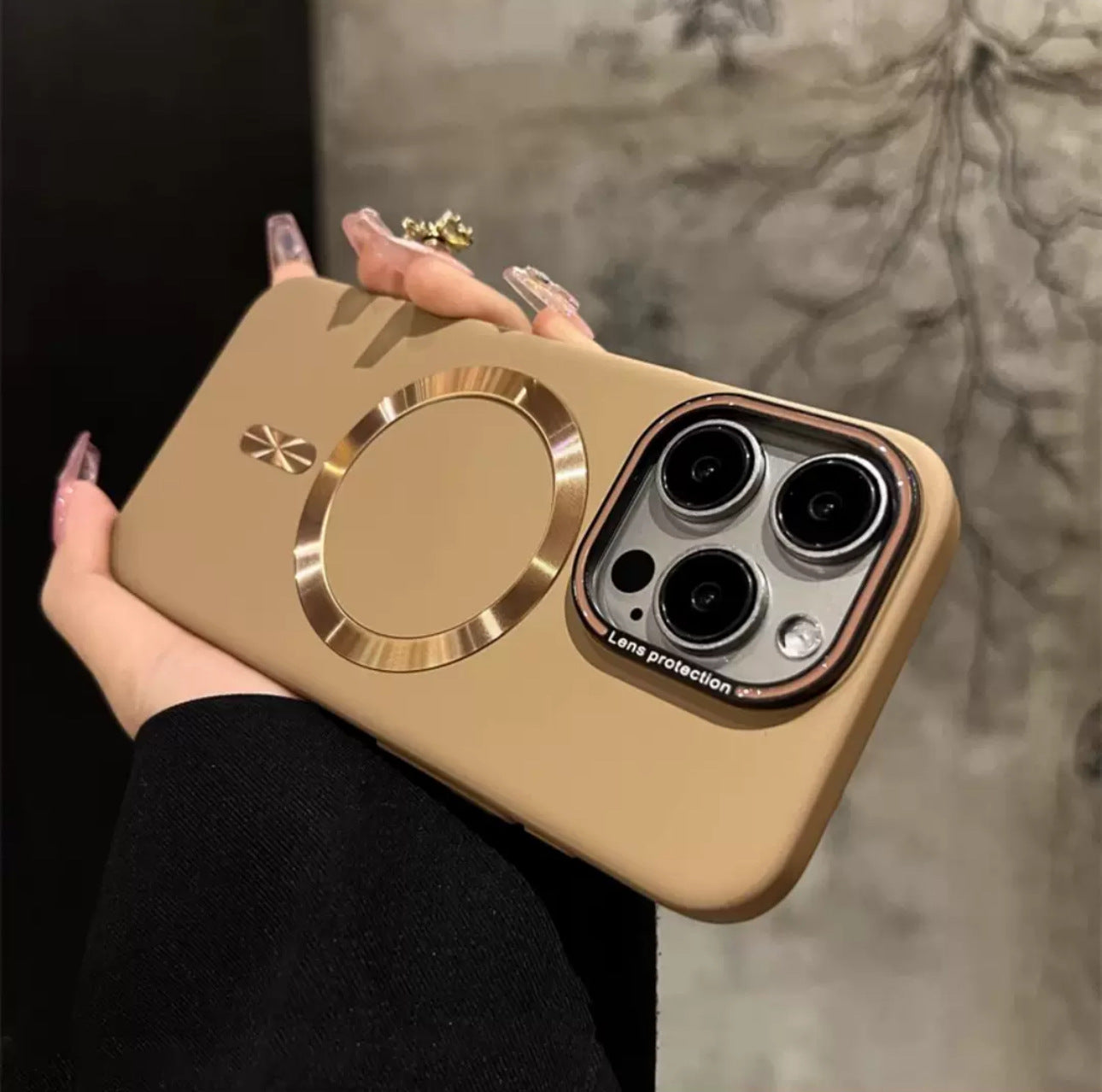 Advanced Frosted Magnetic Solid Color Phone Case