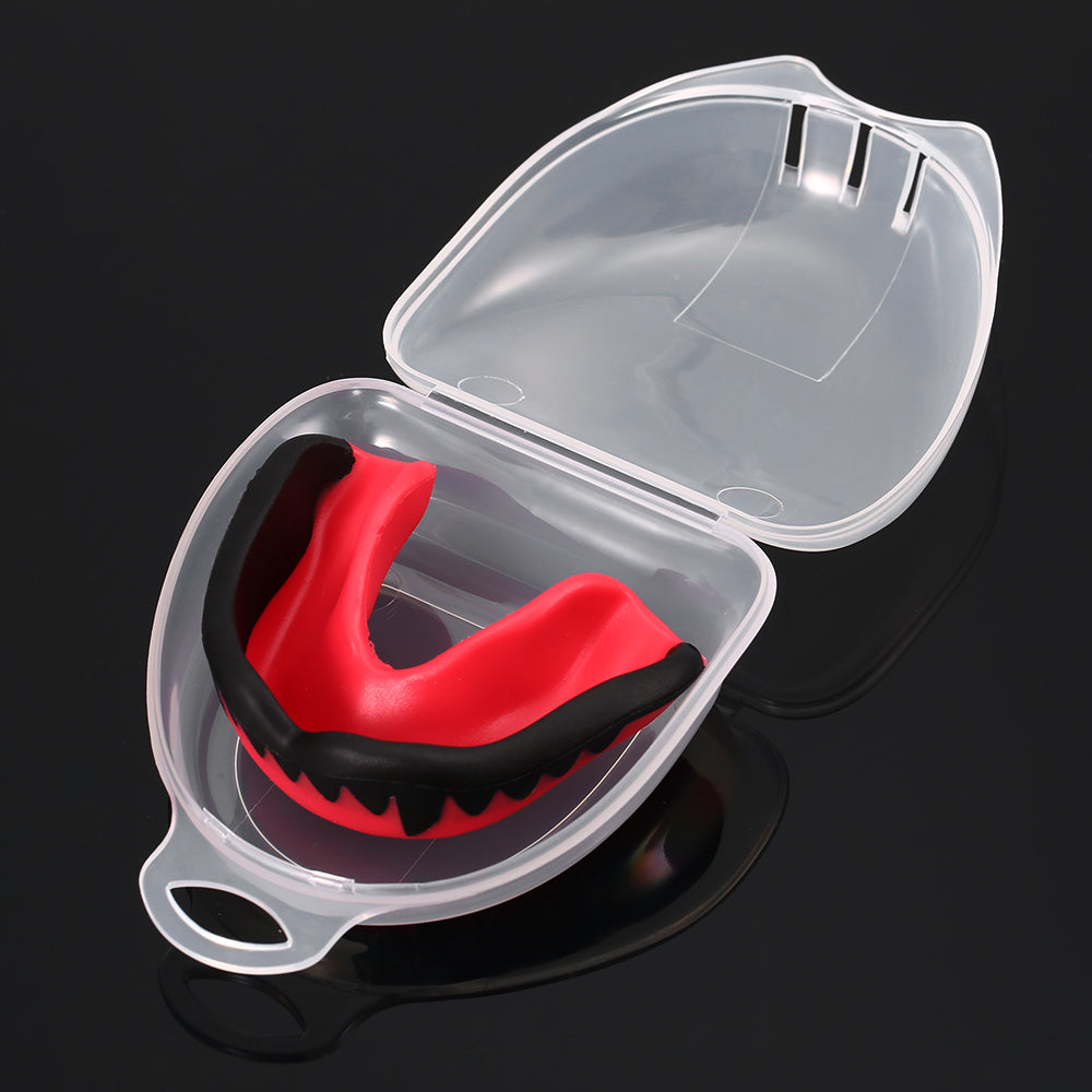 Basketball Adult Boxing Mouthguard with Case, EVA