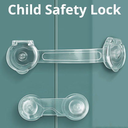 Children's Safety Lock for Cabinets and Drawers