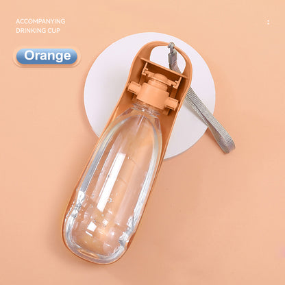Portable Dog Water Bottle and Feeder for Walks