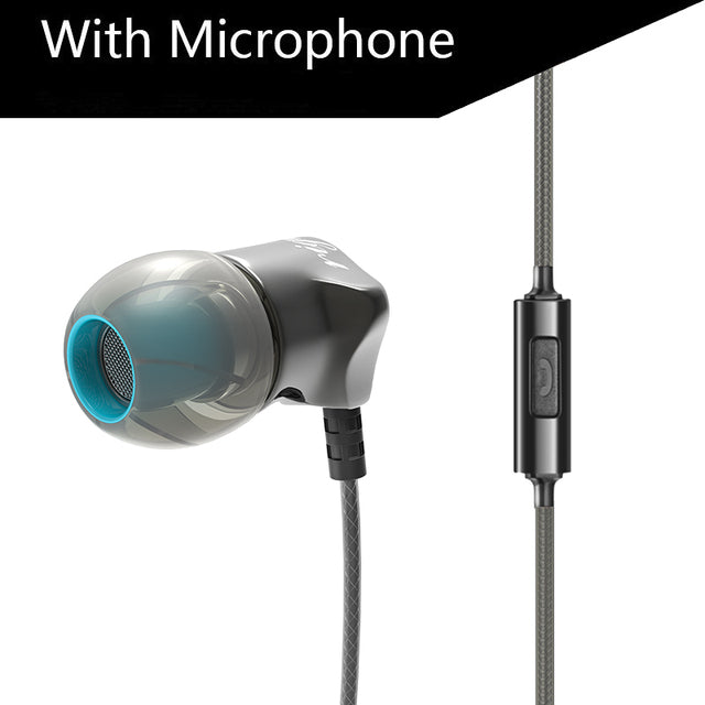 Deep Bass Pro In-Ear Headphones with Mic
