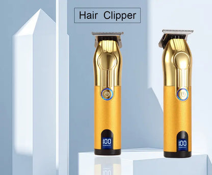 Cordless Rechargeable Professional Hair Clippers for Men